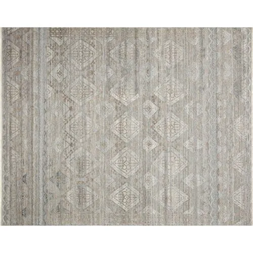 Sentry Hand-Knotted Rug - Granite/Sand - Gray - Gray