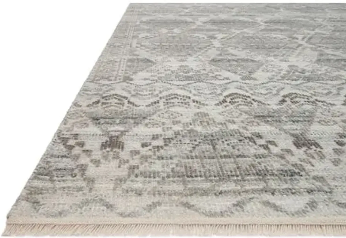 Eurydice Hand-Knotted Rug - Stone - Gray - Gray