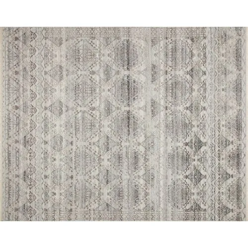 Eurydice Hand-Knotted Rug - Stone - Gray - Gray