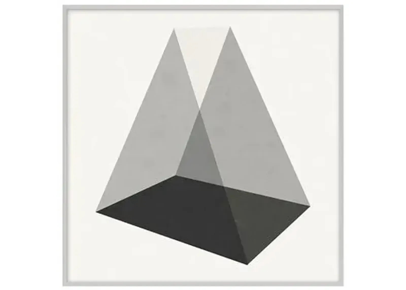 Grayscale Geometric IX - Silver