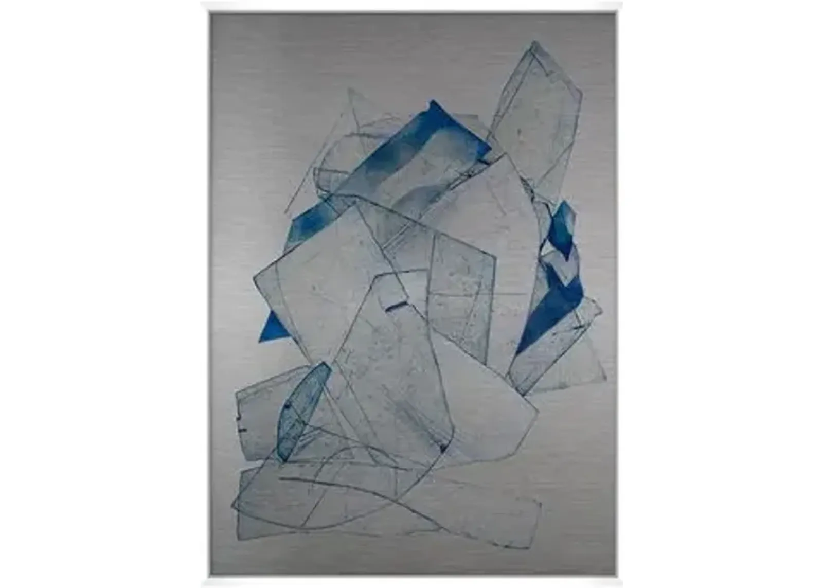 Indigo Etching II - White