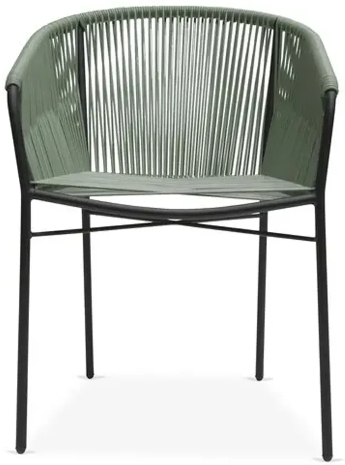 Anais Outdoor Armchair - Olive Green - Mexa - Handcrafted