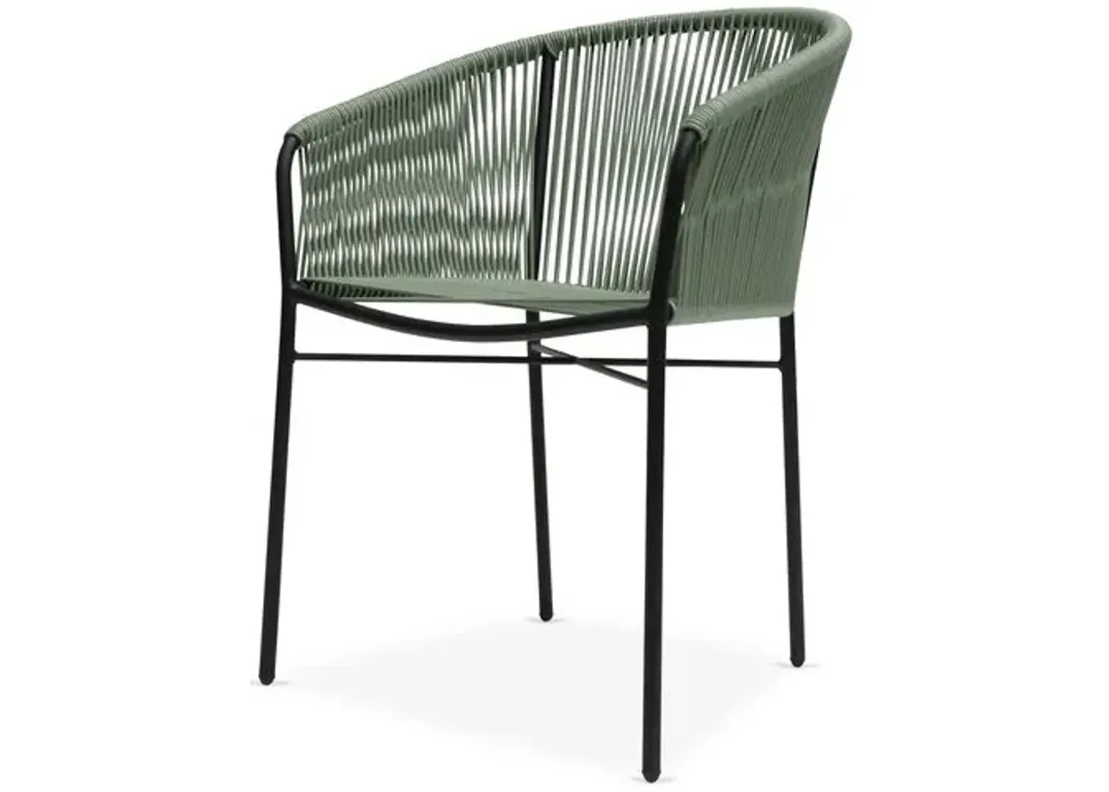 Anais Outdoor Armchair - Olive Green - Mexa - Handcrafted