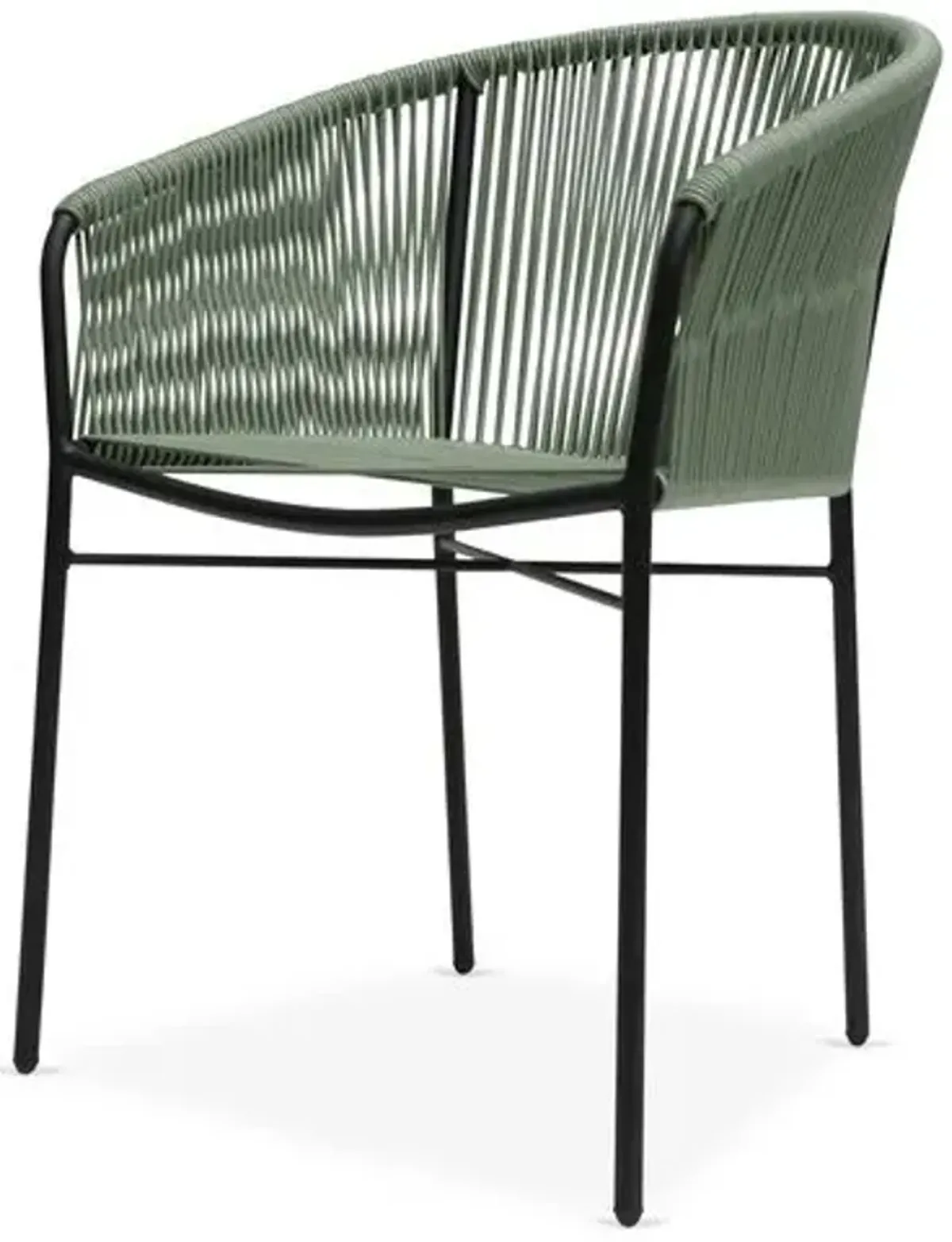 Anais Outdoor Armchair - Olive Green - Mexa - Handcrafted