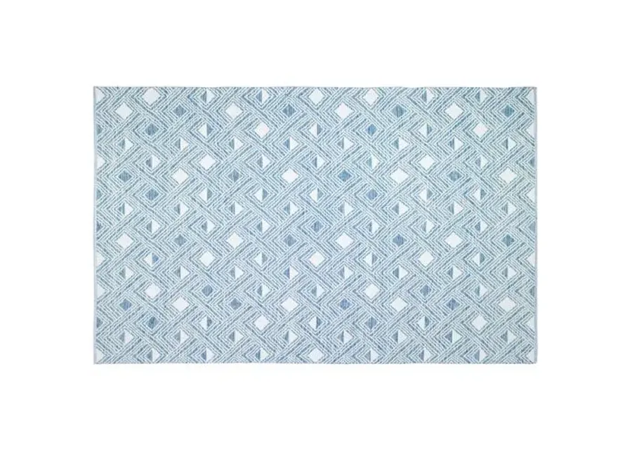 Jude Kids' Rug - Blue/Ivory - Blue