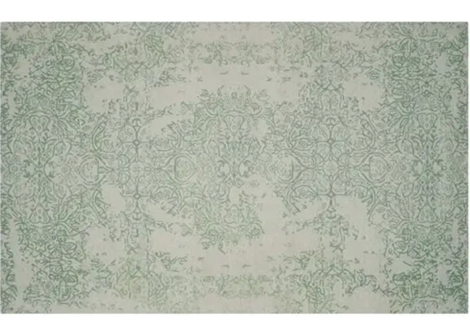 Avrama Rug - Gray/Sage - Green - Green