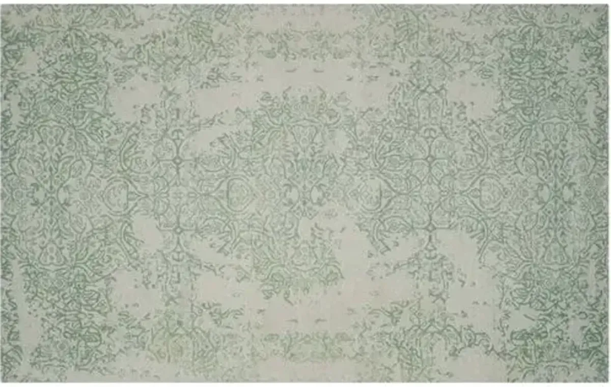 Avrama Rug - Gray/Sage - Green - Green