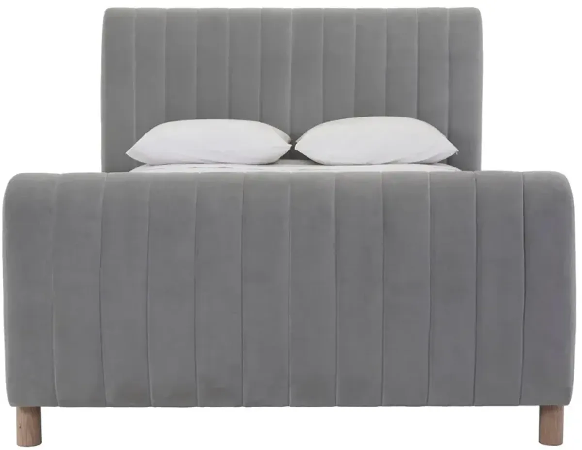 Alden Channeled Linen Bed