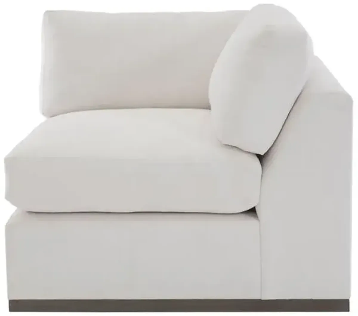 Pratt Crypton Corner Chair - White