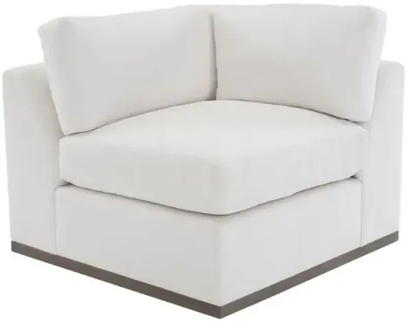 Pratt Crypton Corner Chair - White