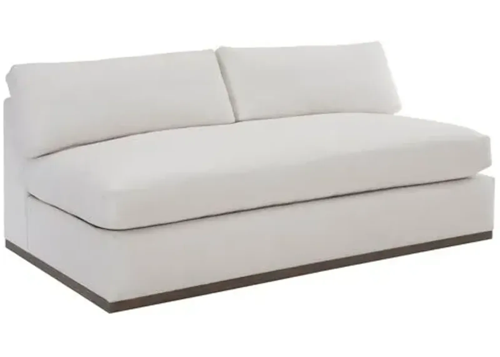 Pratt Crypton Armless Sofa