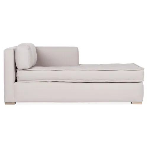 Lane RF Tufted Chaise - Gray - Comfortable, Sturdy, Stylish