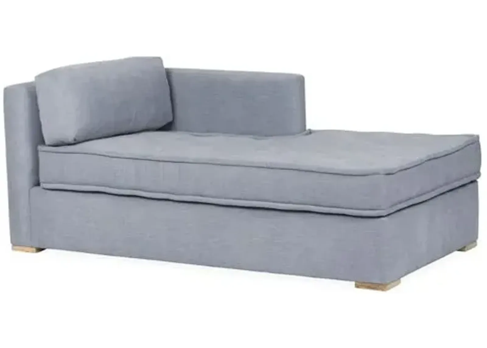 Lane RF Tufted Chaise - Blue - Comfortable, Sturdy, Stylish