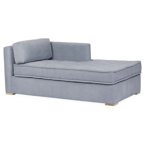 Lane RF Tufted Chaise - Blue - Comfortable, Sturdy, Stylish