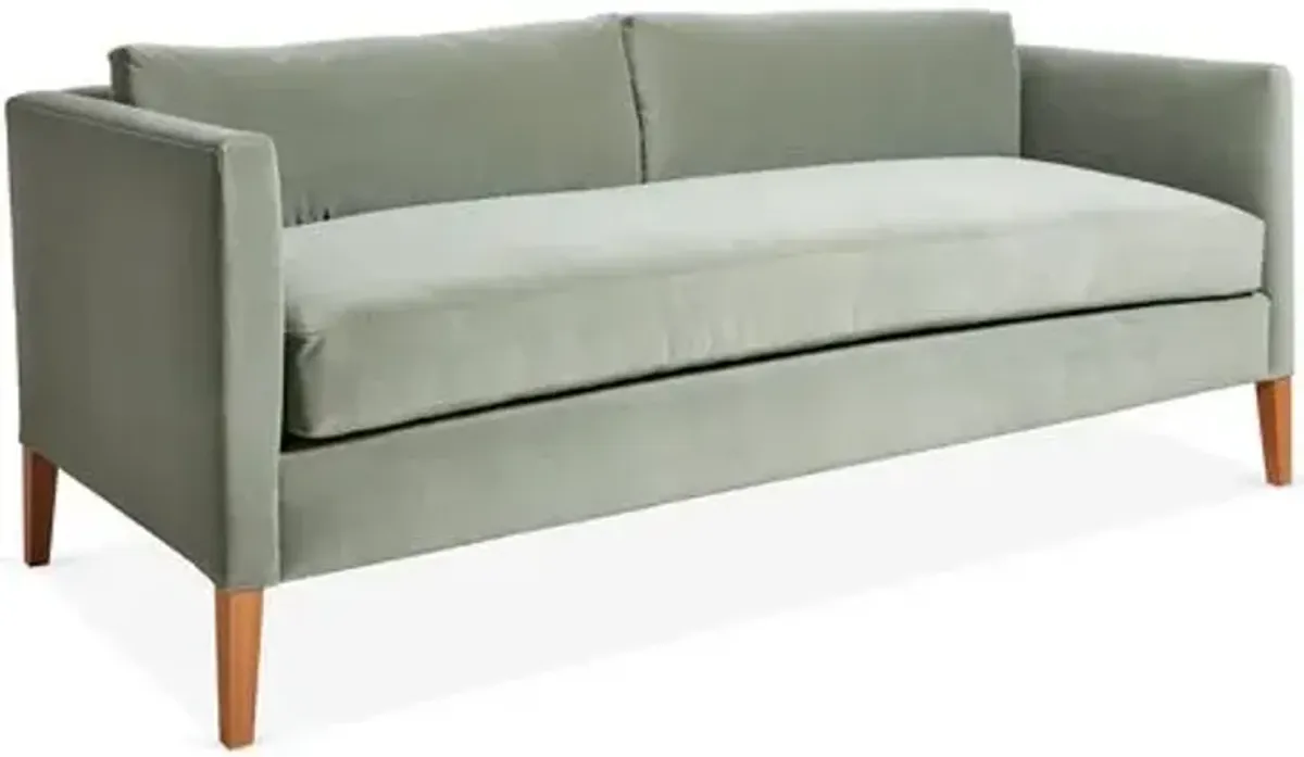 Albee Sofa - Sage Velvet - Community