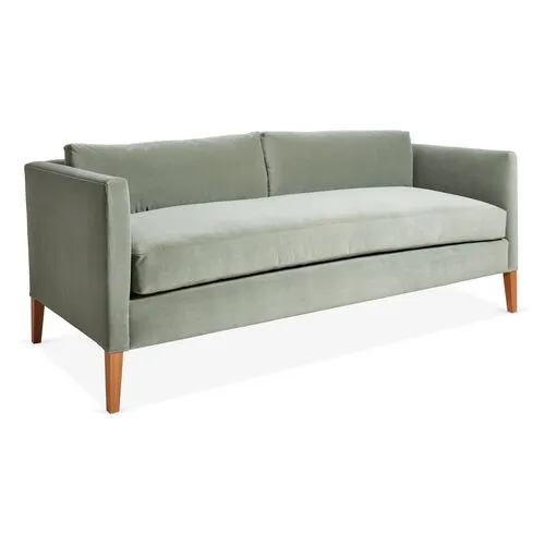 Albee Sofa - Sage Velvet - Community