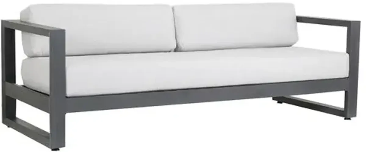 Laken Outdoor Aluminum 2-Seat Sofa