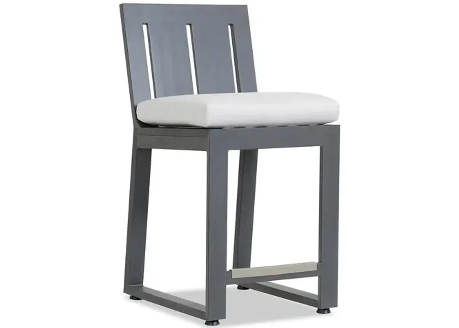 Laken Outdoor Barstool - Gray