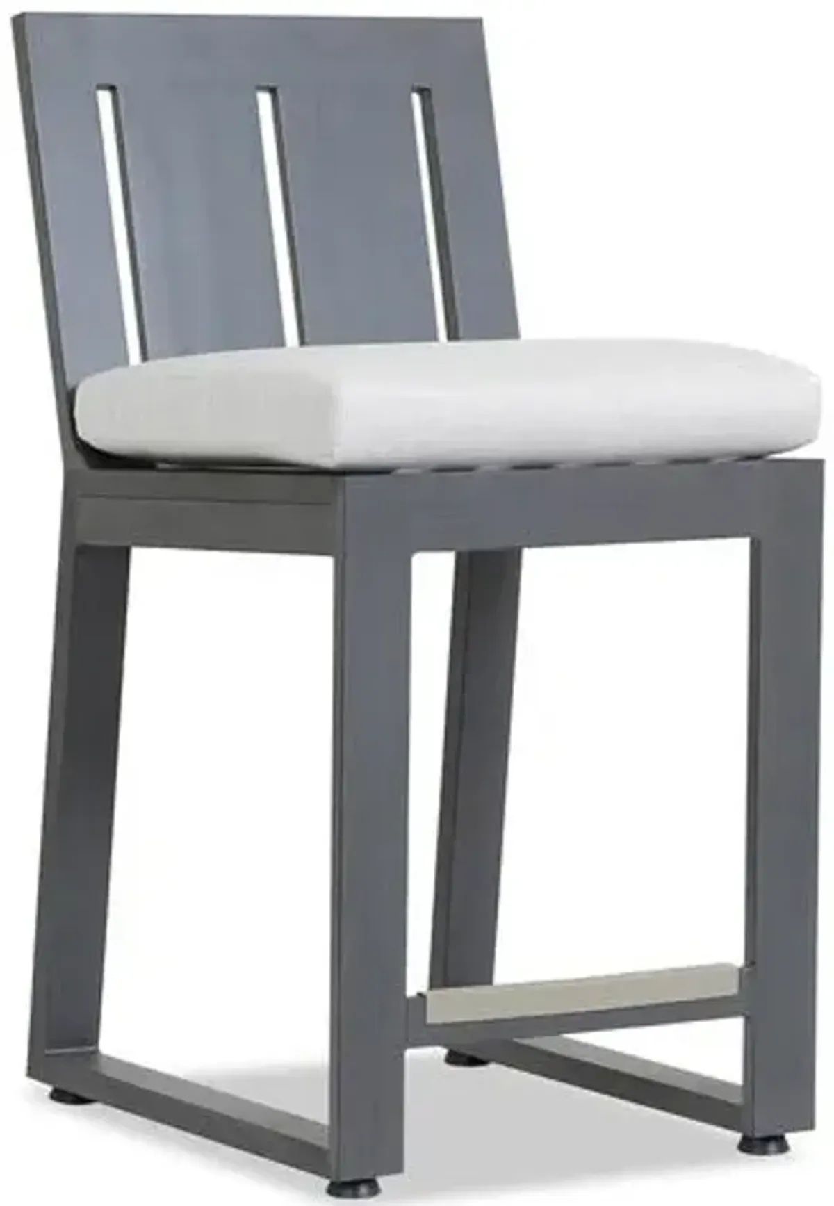 Laken Outdoor Counter Stool - Gray