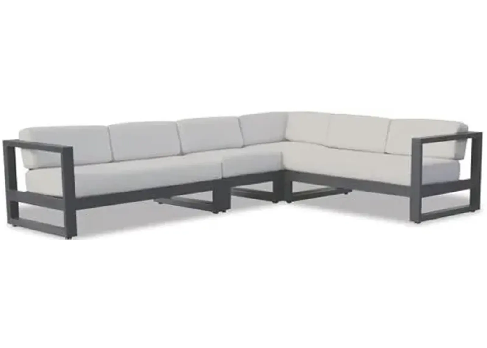 Laken Outdoor Sectional - Gray