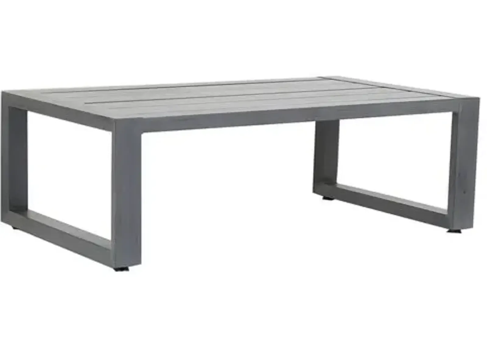 Laken Outdoor Coffee Table - Graphite - Gray