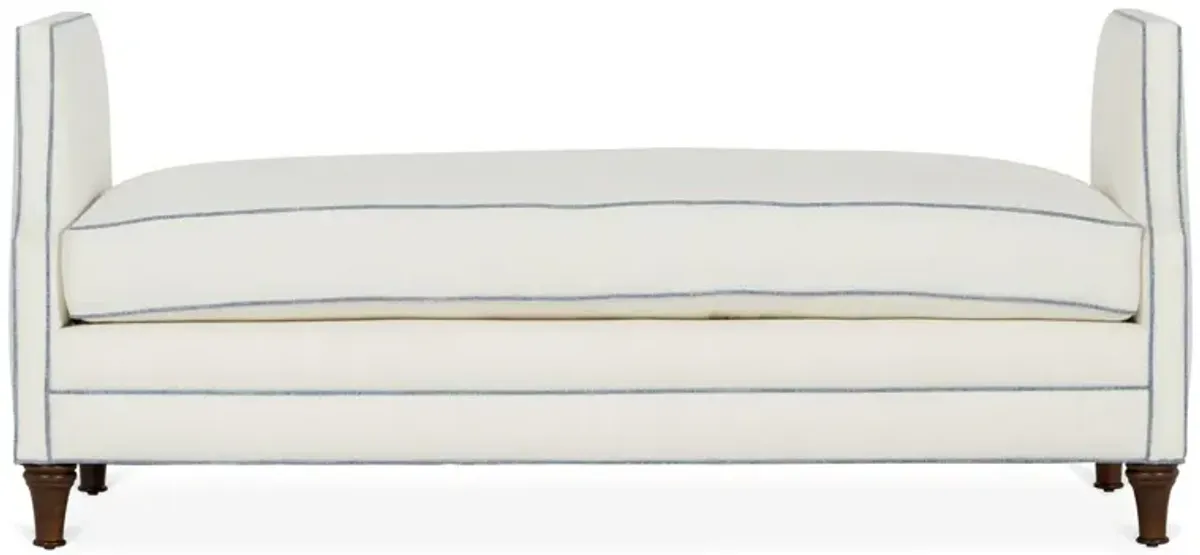 Dumont Upholstered Linen Bench