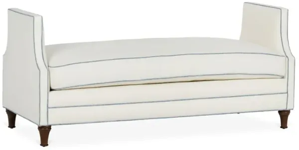 Dumont Upholstered Linen Bench