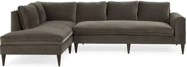 Upton Velvet LF Sectional