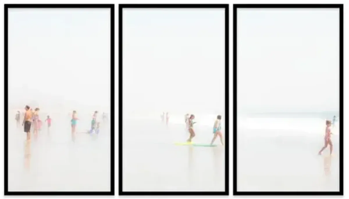 Judith Gigliotti - Boogie Boarders Triptych