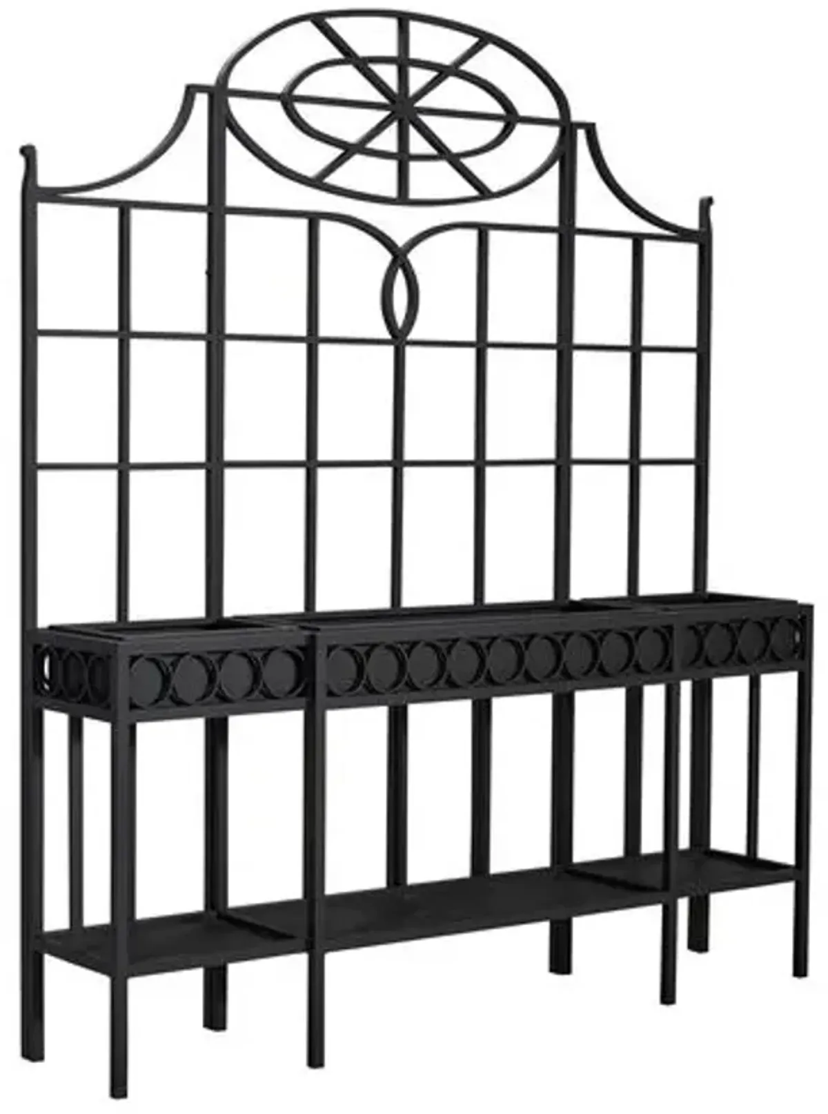 Winterthur Estate Trellis - Black - Lane Venture