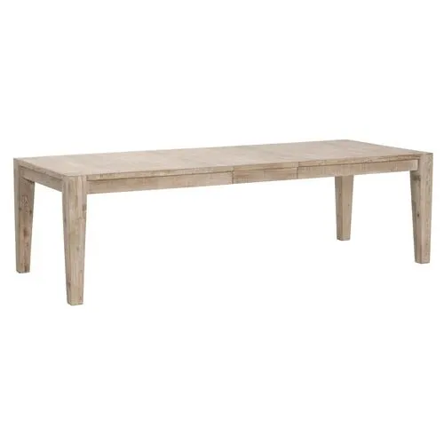 Bower Extension Dining Table - Smoke Gray