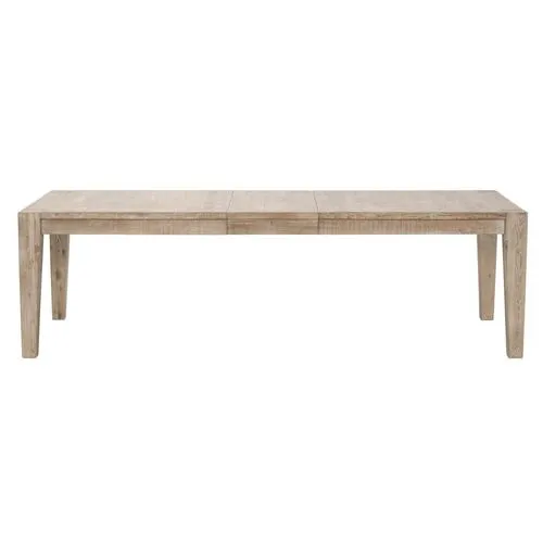 Bower Extension Dining Table - Smoke Gray