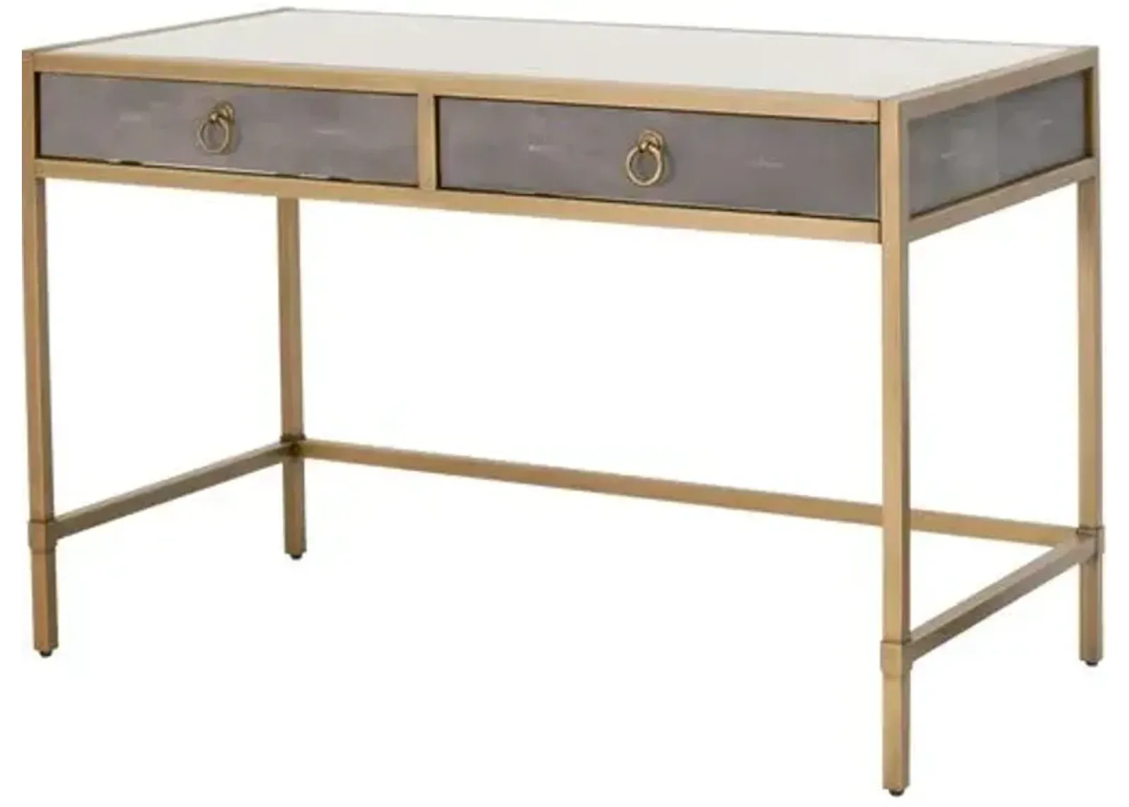 Stott Writing Desk - Gray