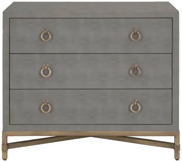 Strand Nightstand, Gray