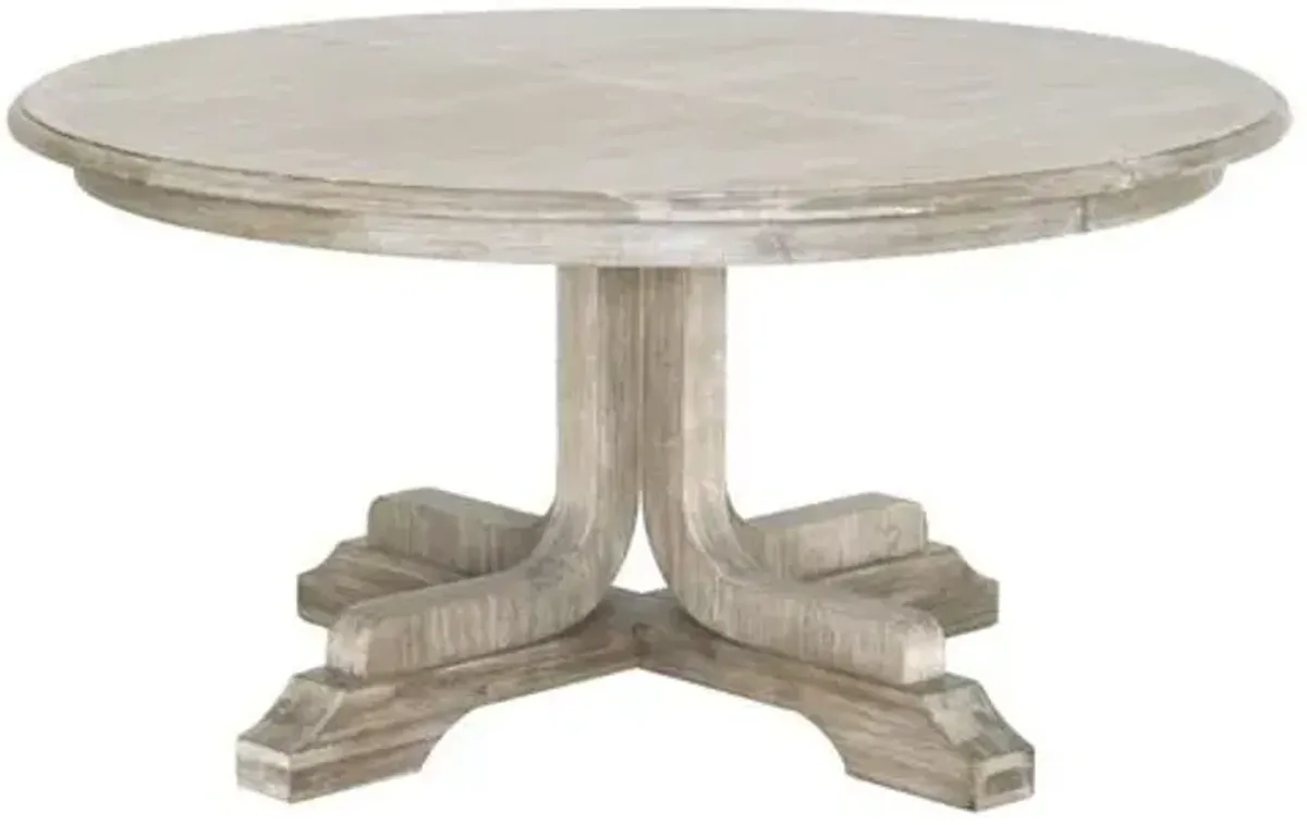 Spear Extension Dining Table - Natural Gray