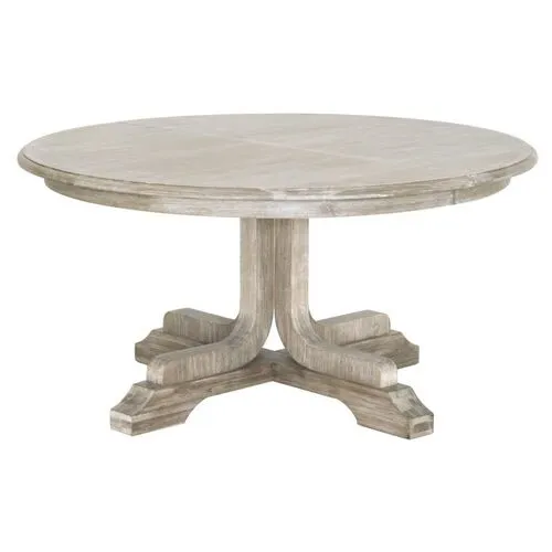 Spear Extension Dining Table - Natural Gray