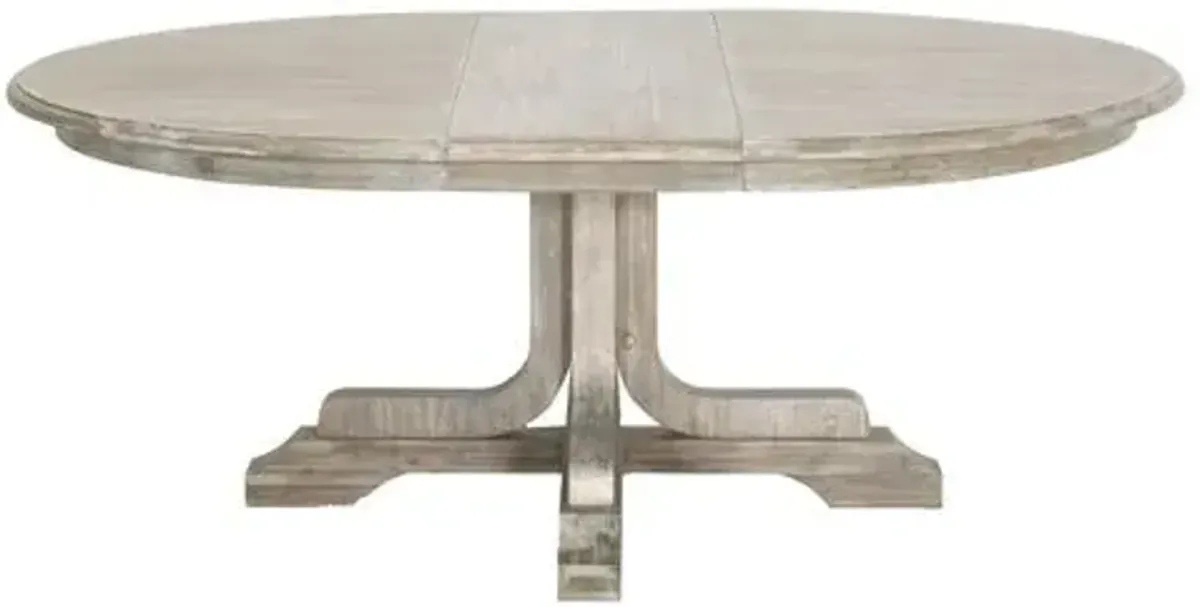 Spear Extension Dining Table - Natural Gray