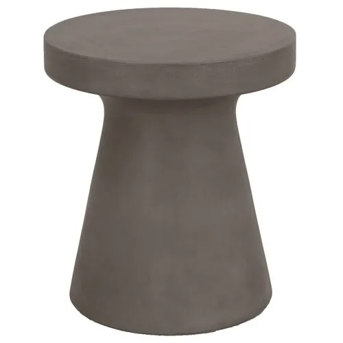 Rory Side Table - Slate Gray Concrete