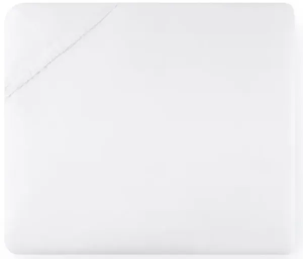 Celeste Fitted Sheet - SFERRA - White