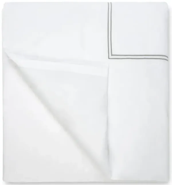 Grande Hotel Duvet Cover - SFERRA - Silver