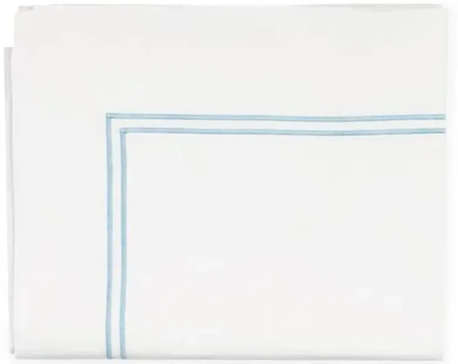 Grande Hotel Flat Sheet - SFERRA - Blue