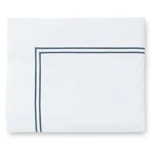 Grande Hotel Flat Sheet - SFERRA - Blue