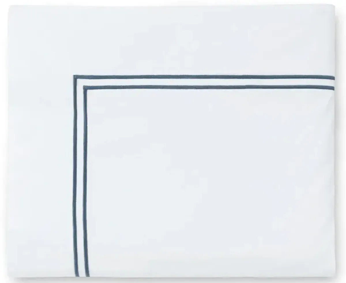 Grande Hotel Flat Sheet - SFERRA - Blue