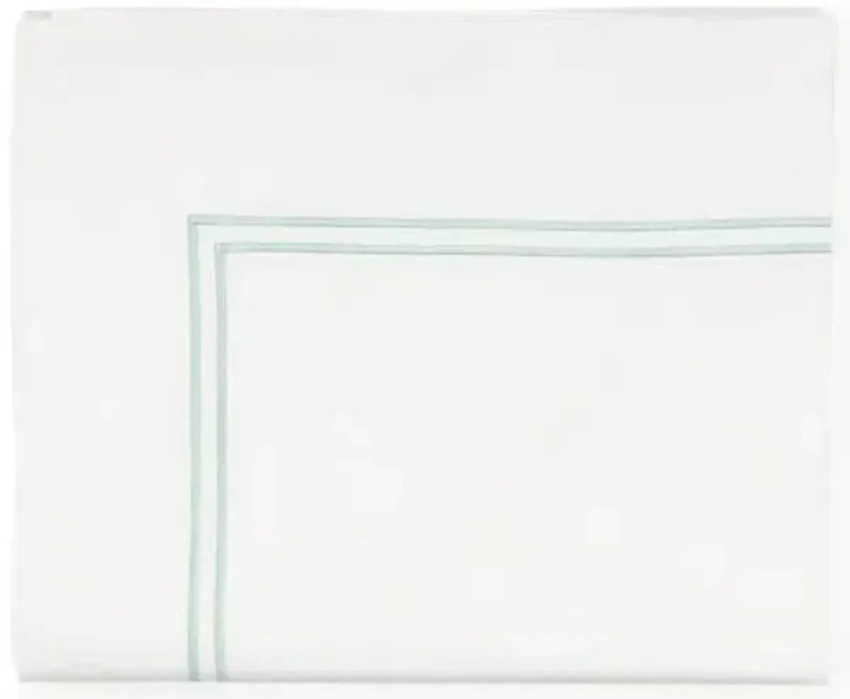 Grande Hotel Flat Sheet - SFERRA - Green