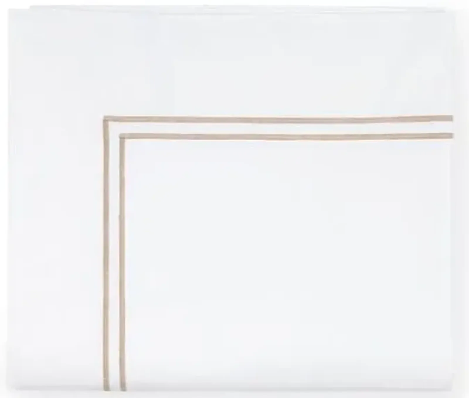 Grande Hotel Flat Sheet - SFERRA - Beige