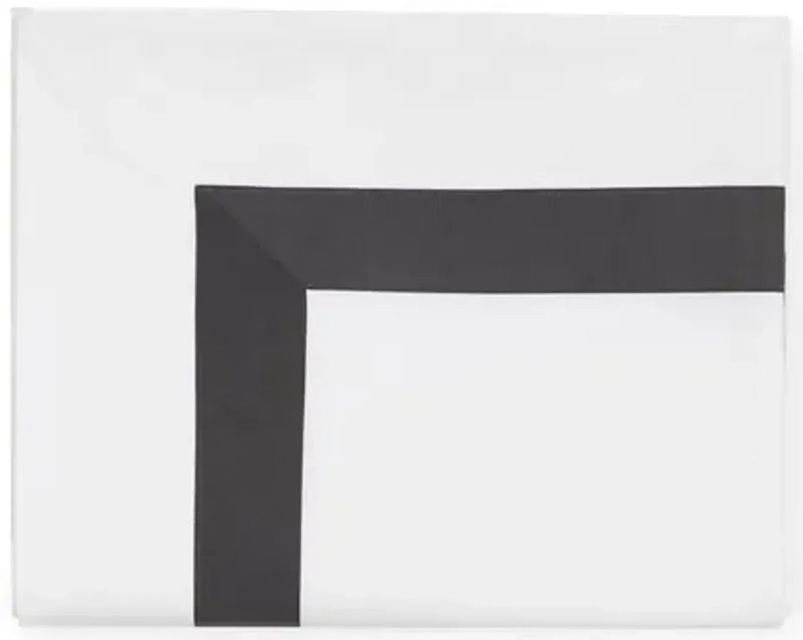 Orlo Flat Sheet - SFERRA - Black