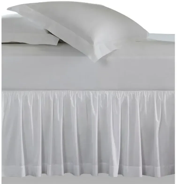 Celeste Bed Skirt - SFERRA - White