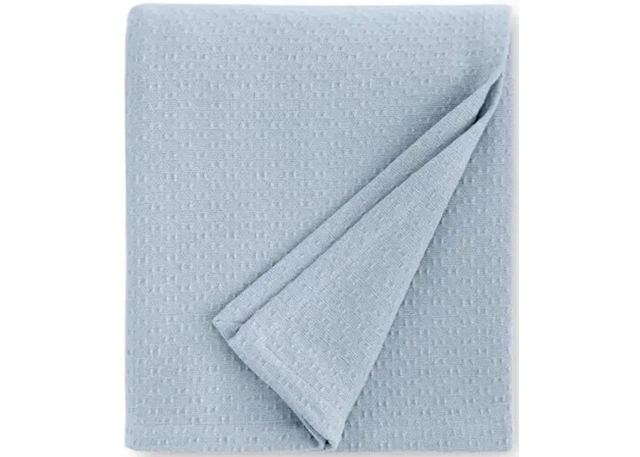 Corino Blanket - SFERRA - Blue