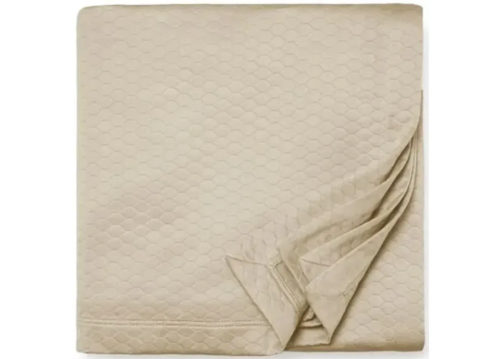 Favo Coverlet - SFERRA - Beige