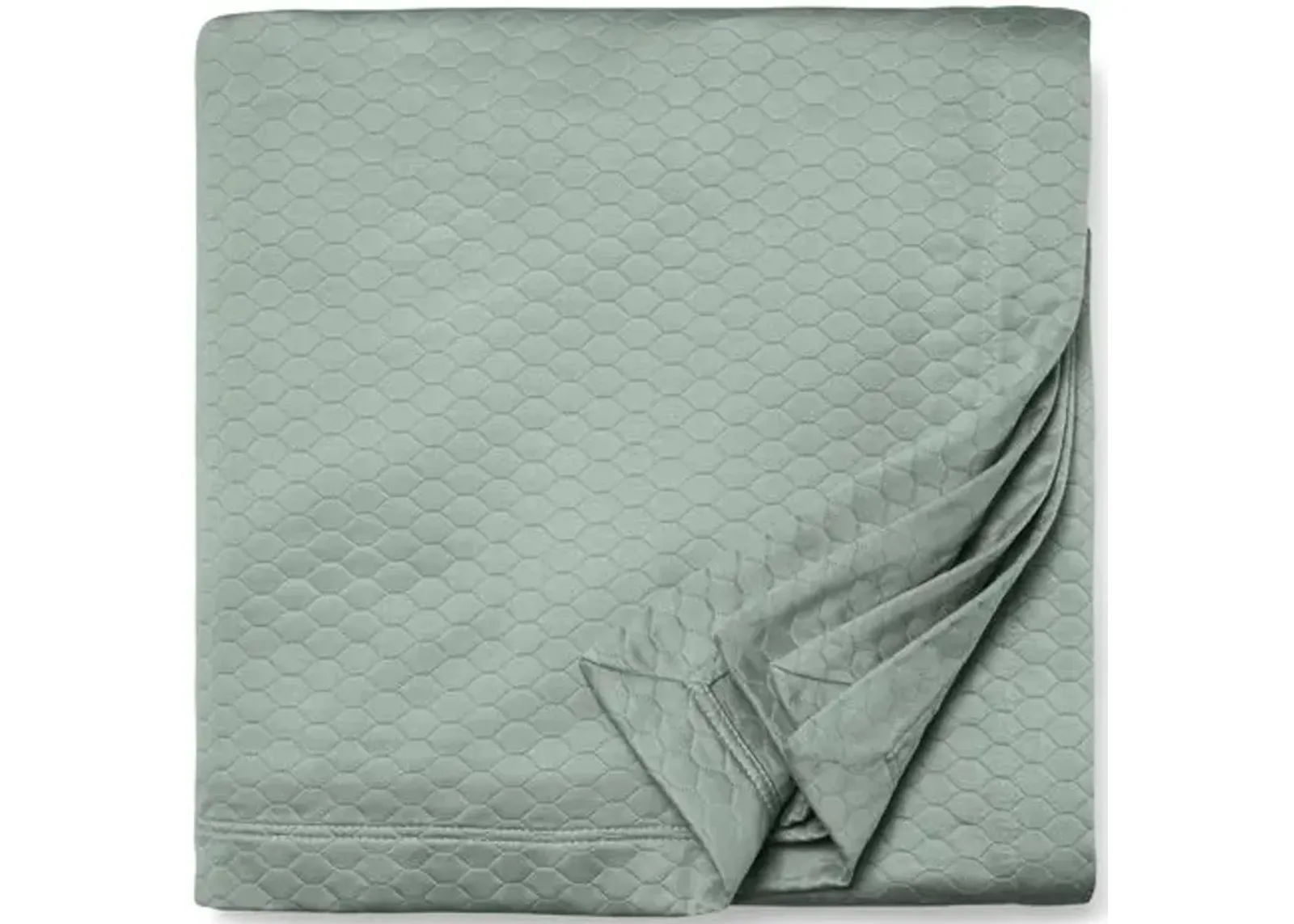 Favo Coverlet - SFERRA - Green